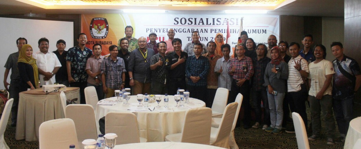 KPU Surabaya Gelar Sosialisasi Kesiapan Pemilu 2019