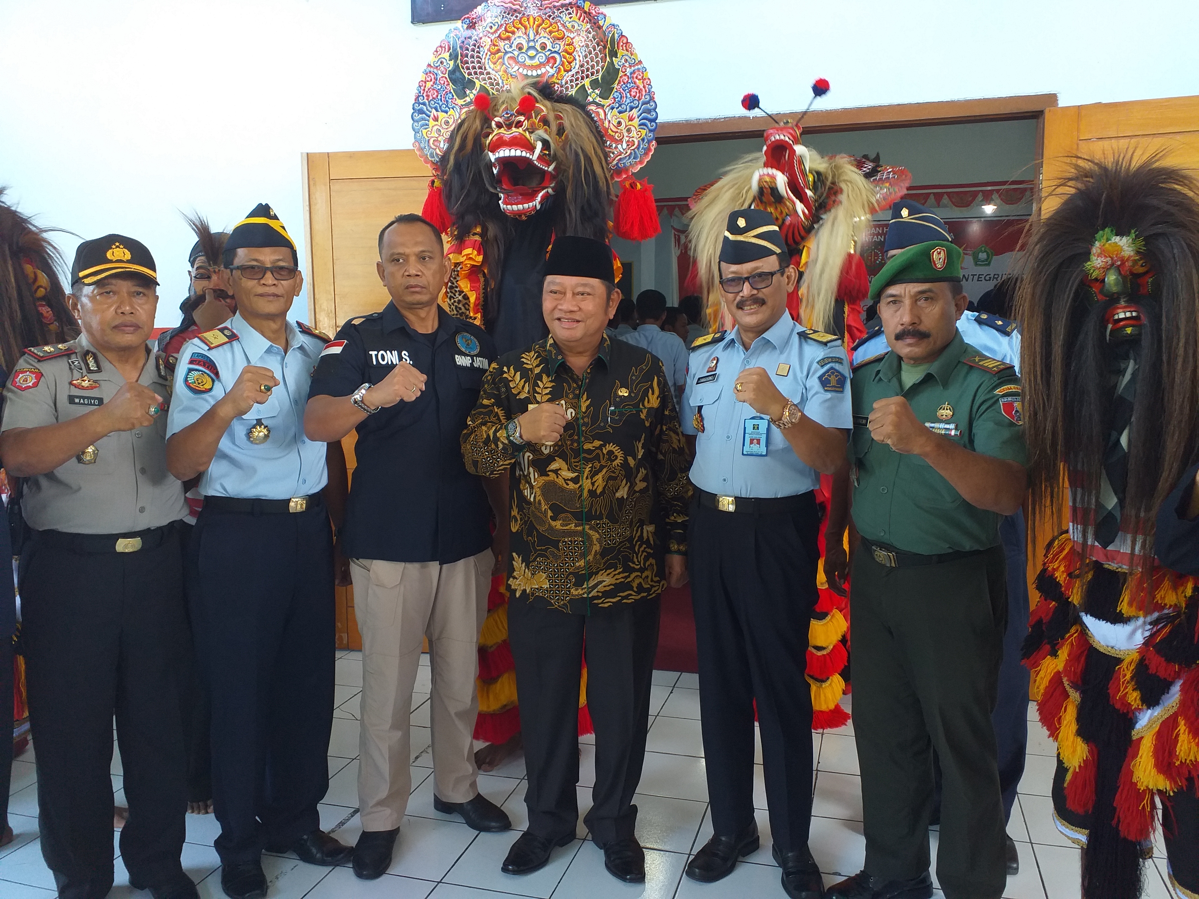 Bupati dan Kepala BNNK Sidoarjo Apresiasi Lapas Kelas I Surabaya ‘Perang’ Terhadap Narkoba