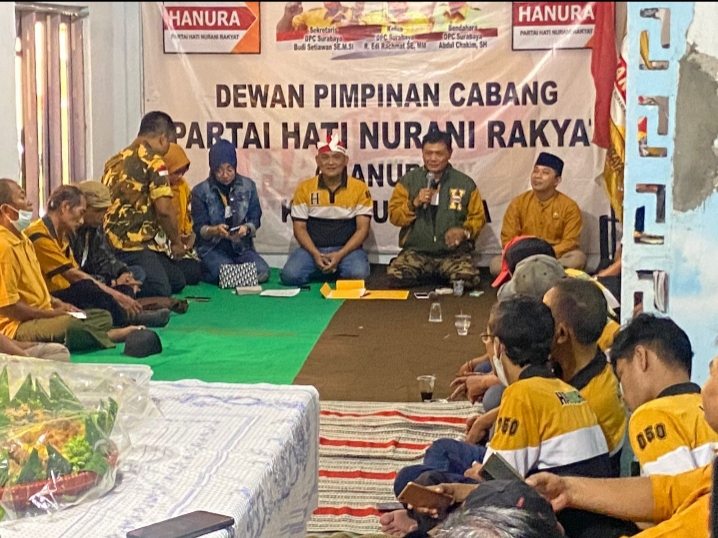 Rumah Perjuangan, Kantor DPC Hanura Surabaya Diresmikan
