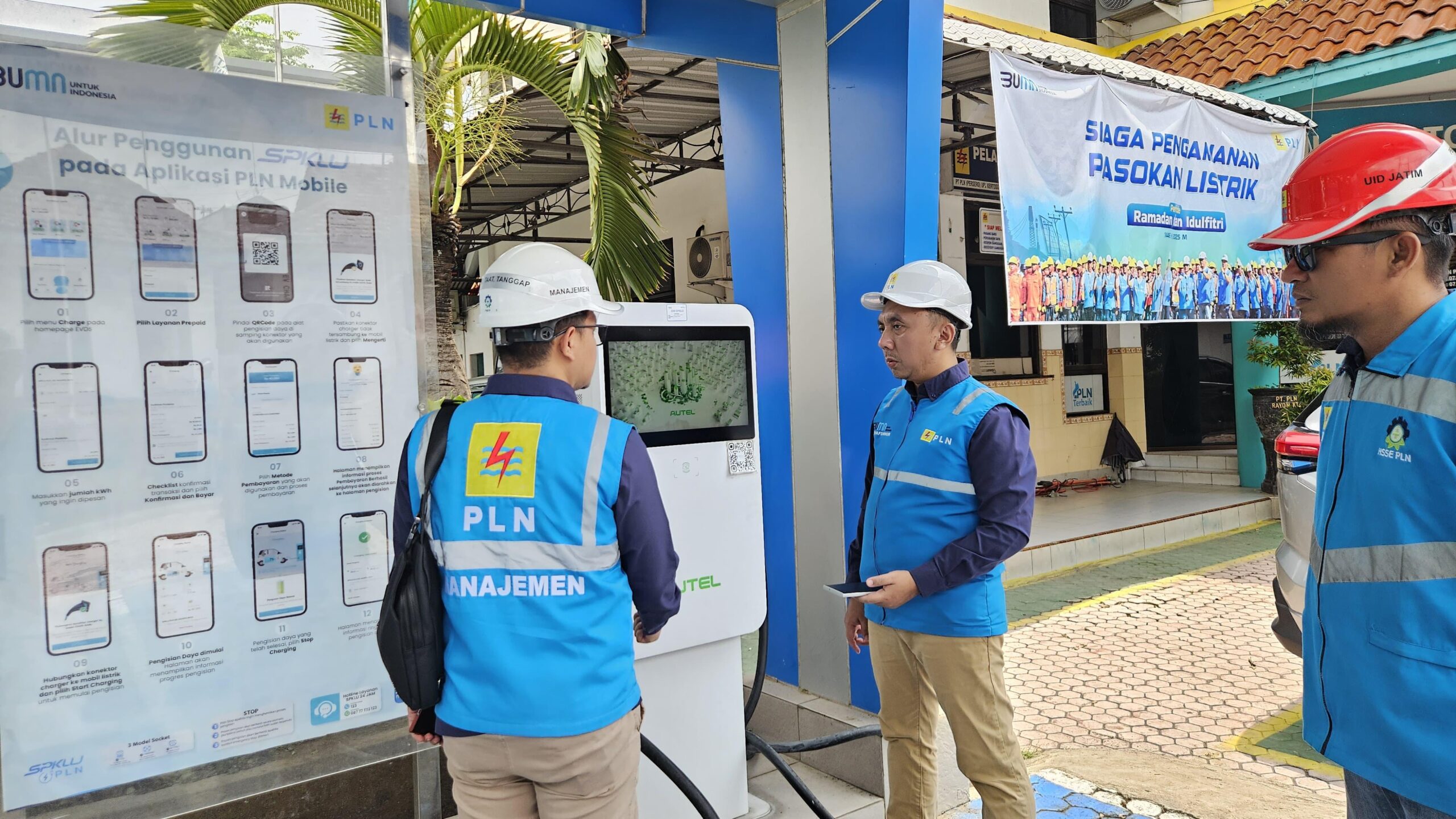 Jelang Idul Fitri 1446 H, PLN UP3 Mojokerto Siap Amankan Pasokan Listrik dan Infrastruktur EV