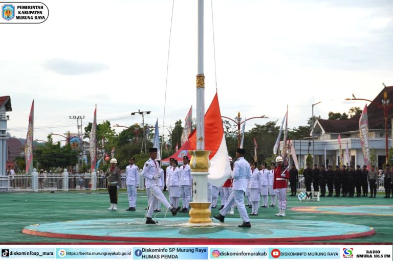 Upacara Penurunan Bendera Lancar, Heriyus apresiasi Paskibraka