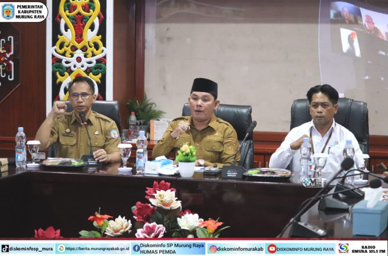 Pemkab Mura Gelar Rapat Penyelenggaraan Satu Data Indonesia