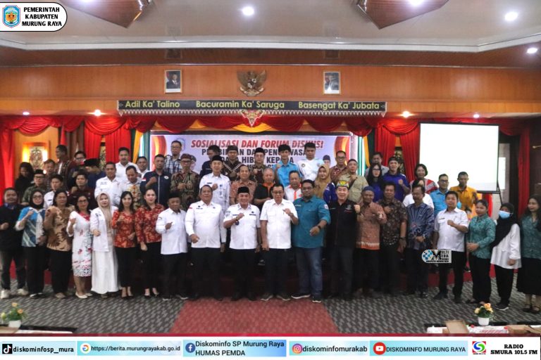 Sosialiasi dan Forum Diskusi, Pemkab Mura Dukung Penguatan Kelembagaan Ormas