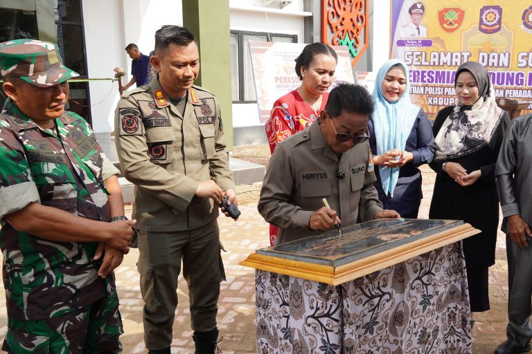 Bupati Mura Resmikan Bangunan Kantor Baru Satpol PP
