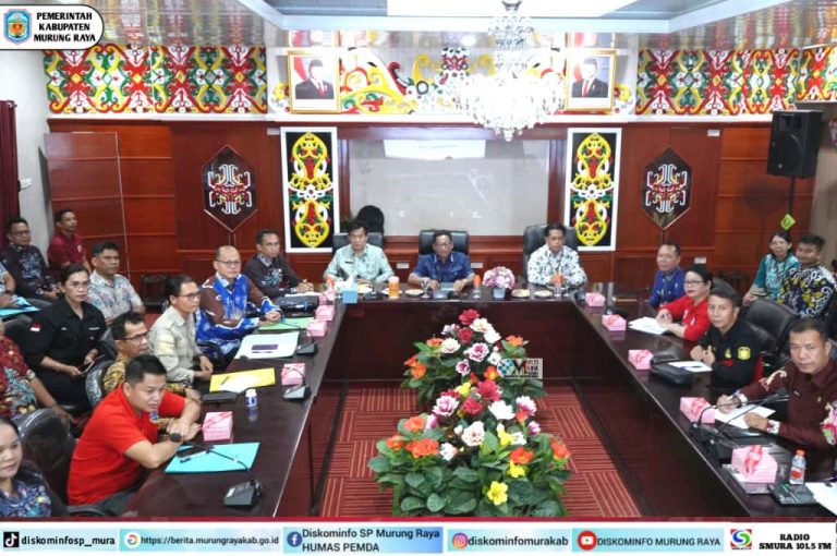 Bupati Mura Heriyus Launching Portal Saritamura