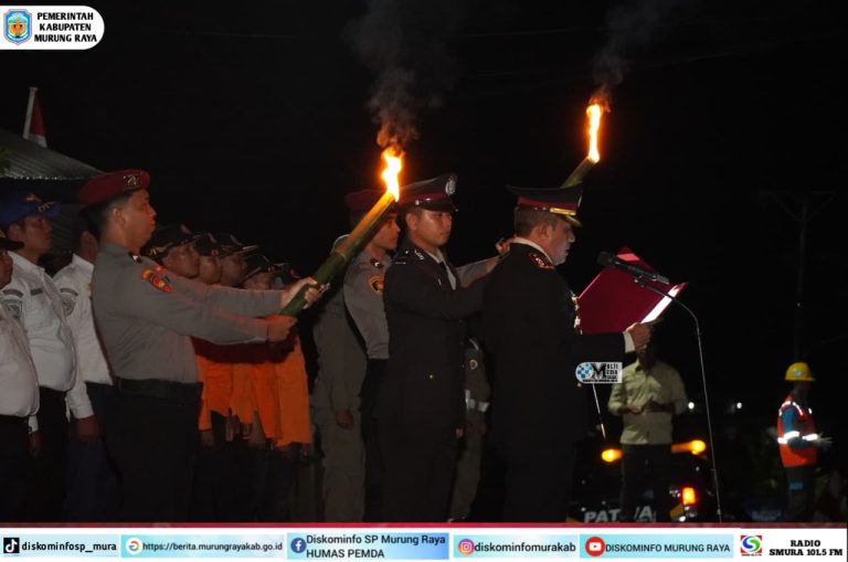 Apel Kehormatan dan Renungan Suci di TMP Puruk Cahu