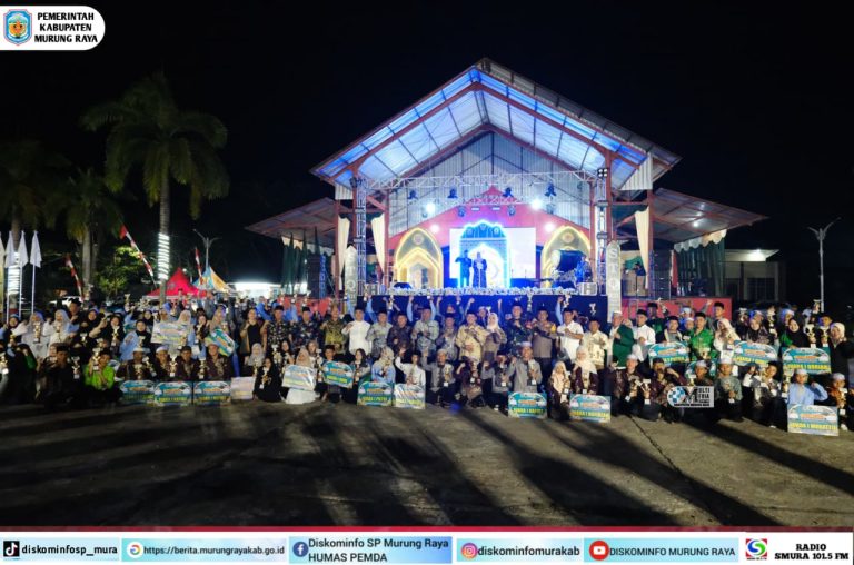 Penutupan STQ Ke-XII Kabupaten Murung Raya Berlangsung Meriah