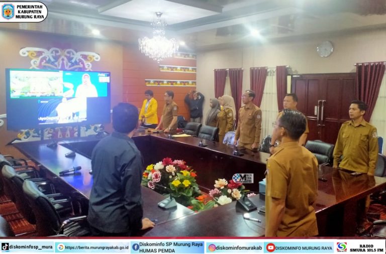 Pemkab Mura Ikuti Rapat Pengendalian Inflasi