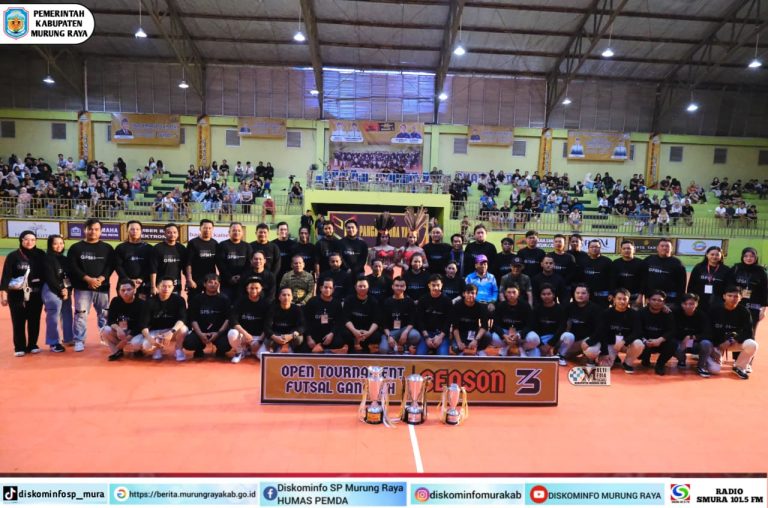 Bupati Murung Raya Buka Tournament Futsal Ganfash Season III