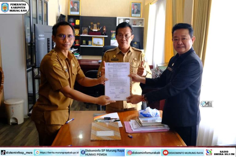 Sertijab Kepala Diskominfo SP Kabupaten Murung Raya