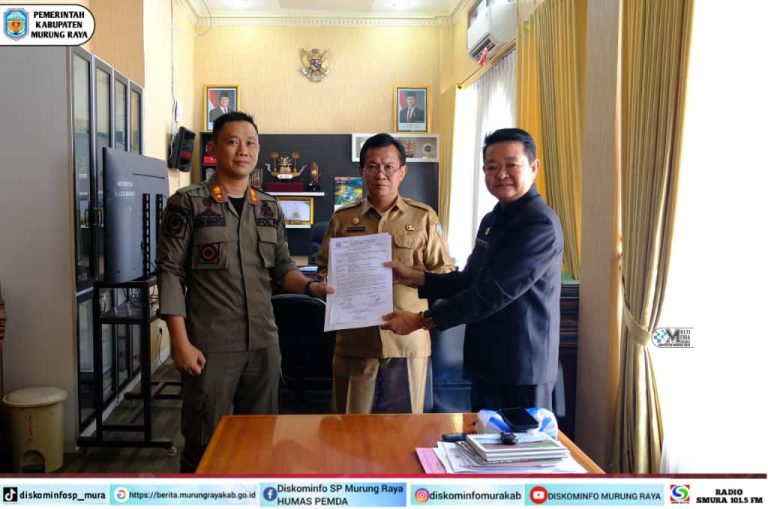 Sertijab Asisten Perekonomian dan Pembangunan Kabupaten Murung Raya