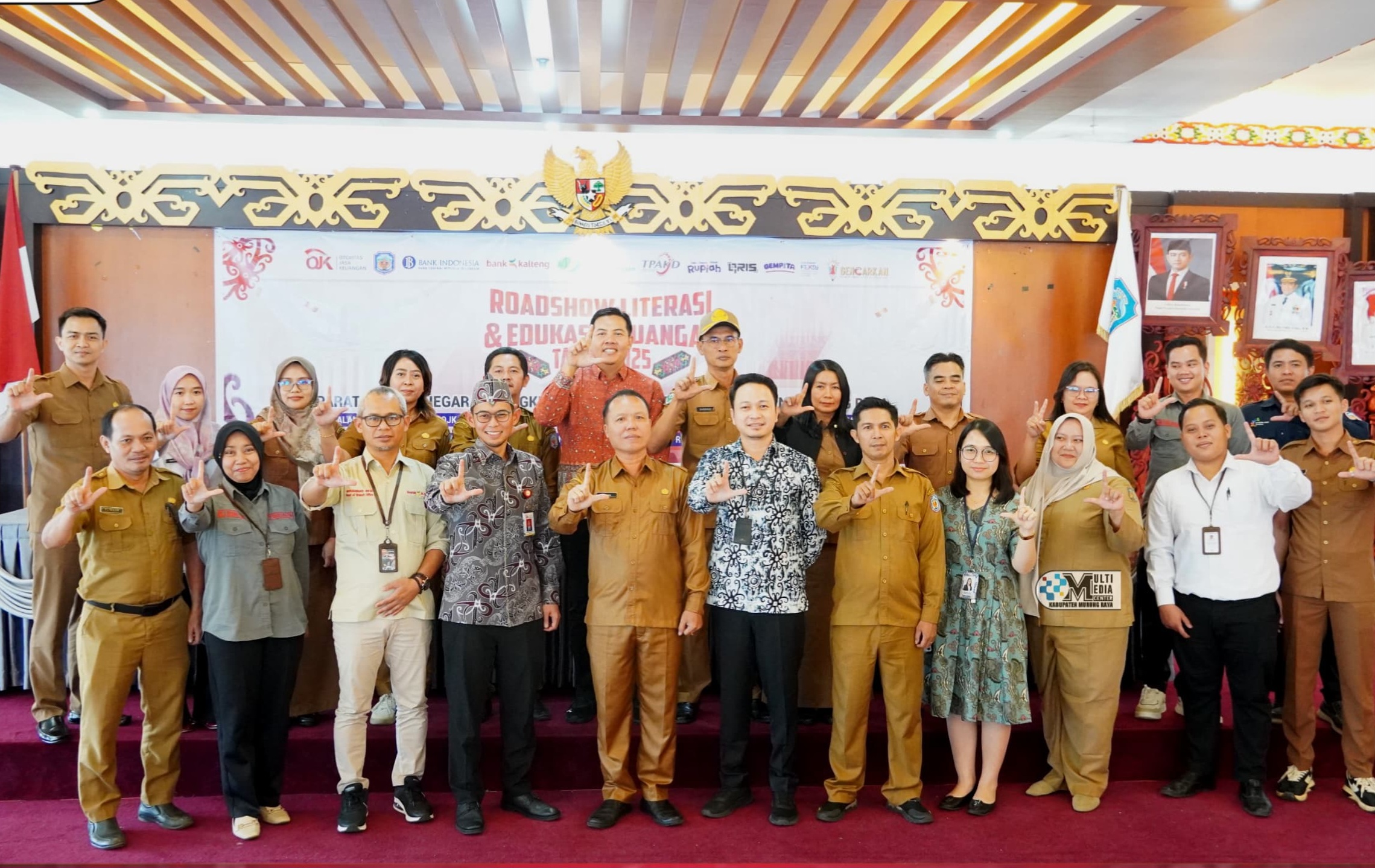 Pemkab Mura Apresiasi Kolaborasi Roadshow Literasi dan Edukasi Keuangan 2025