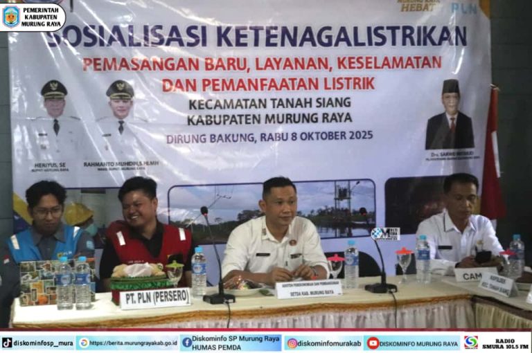 Pemkab Mura Gelar Sosialisasi Ketenagalistrikan