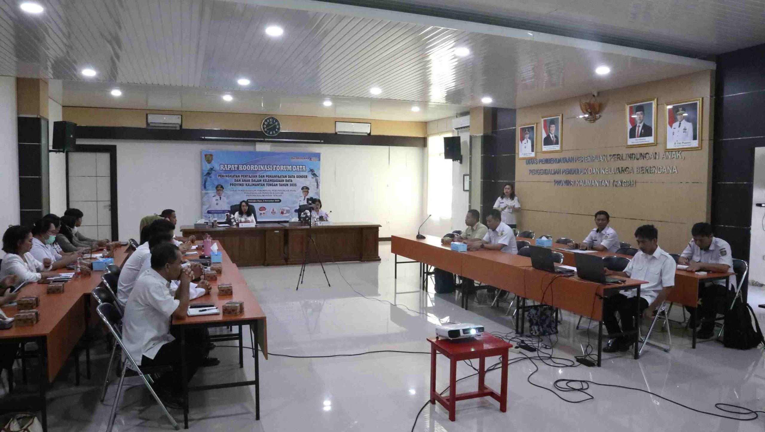 Rakor Forum Data Tahun 2025, Pemprov Kalteng Perkuat Penyajian serta Pemanfaatan Data Gender dan Anak