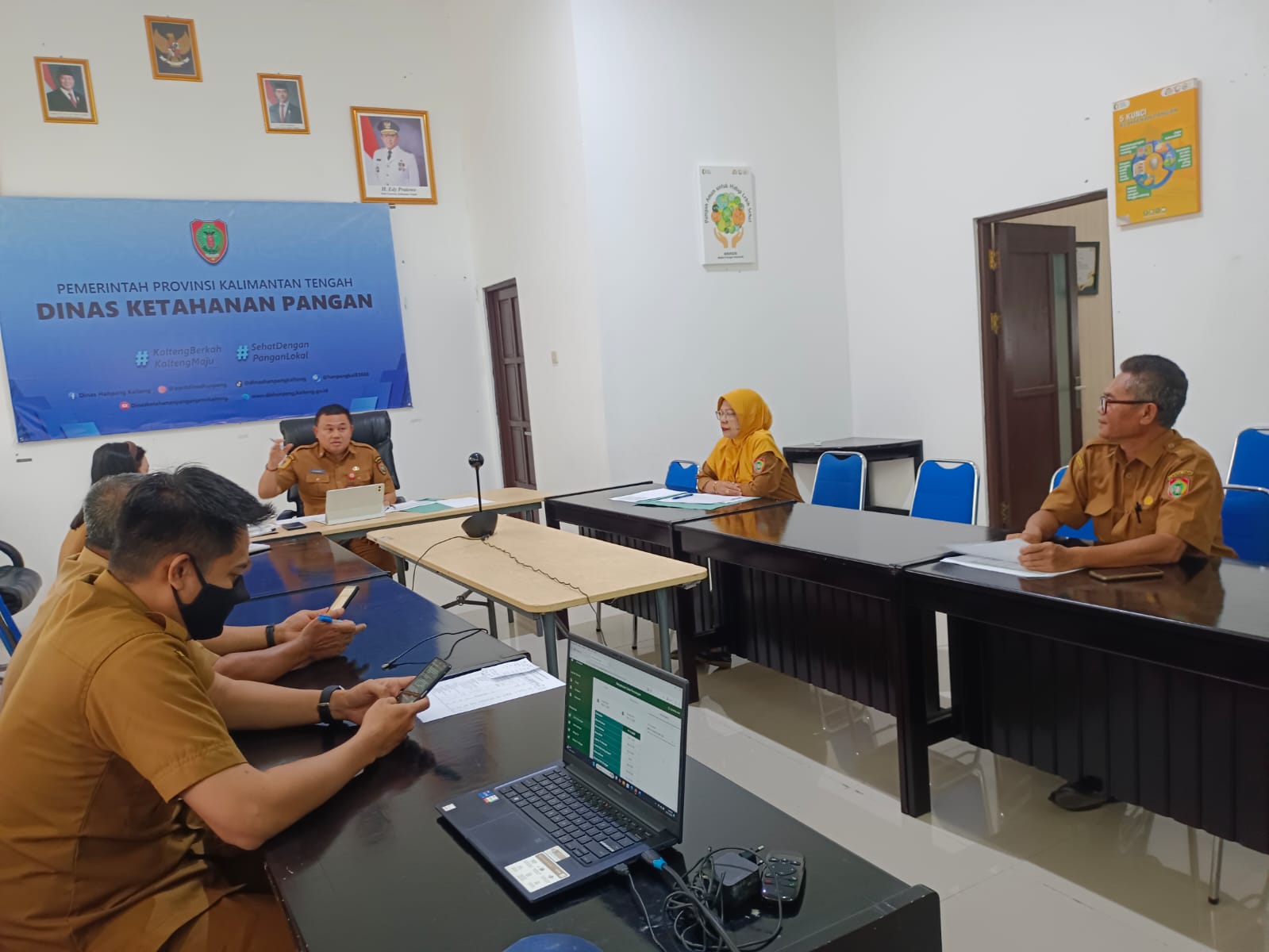 Dinas Ketahanan Pangan Kalteng Evaluasi Perkembangan Harga Beras di Daerah