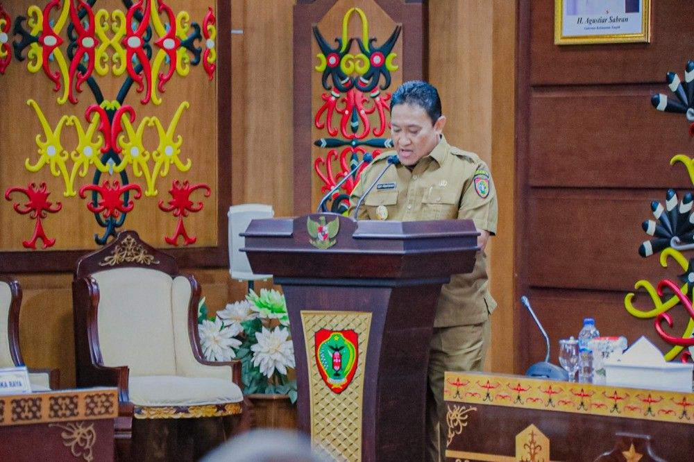 Pemprov Kalteng Gelar Rakor TEPRA Triwulan II 2025, Gubernur melalui Wakil Gubernur Tekankan Percepatan Anggaran dan Penguatan PAD