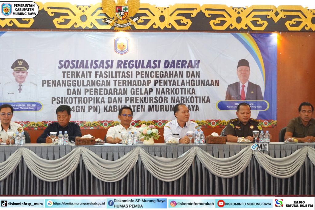 Kesbangpol Mura Gelar Sosialisasi Terkait Pencegahan Penyalahgunaan Narkotika