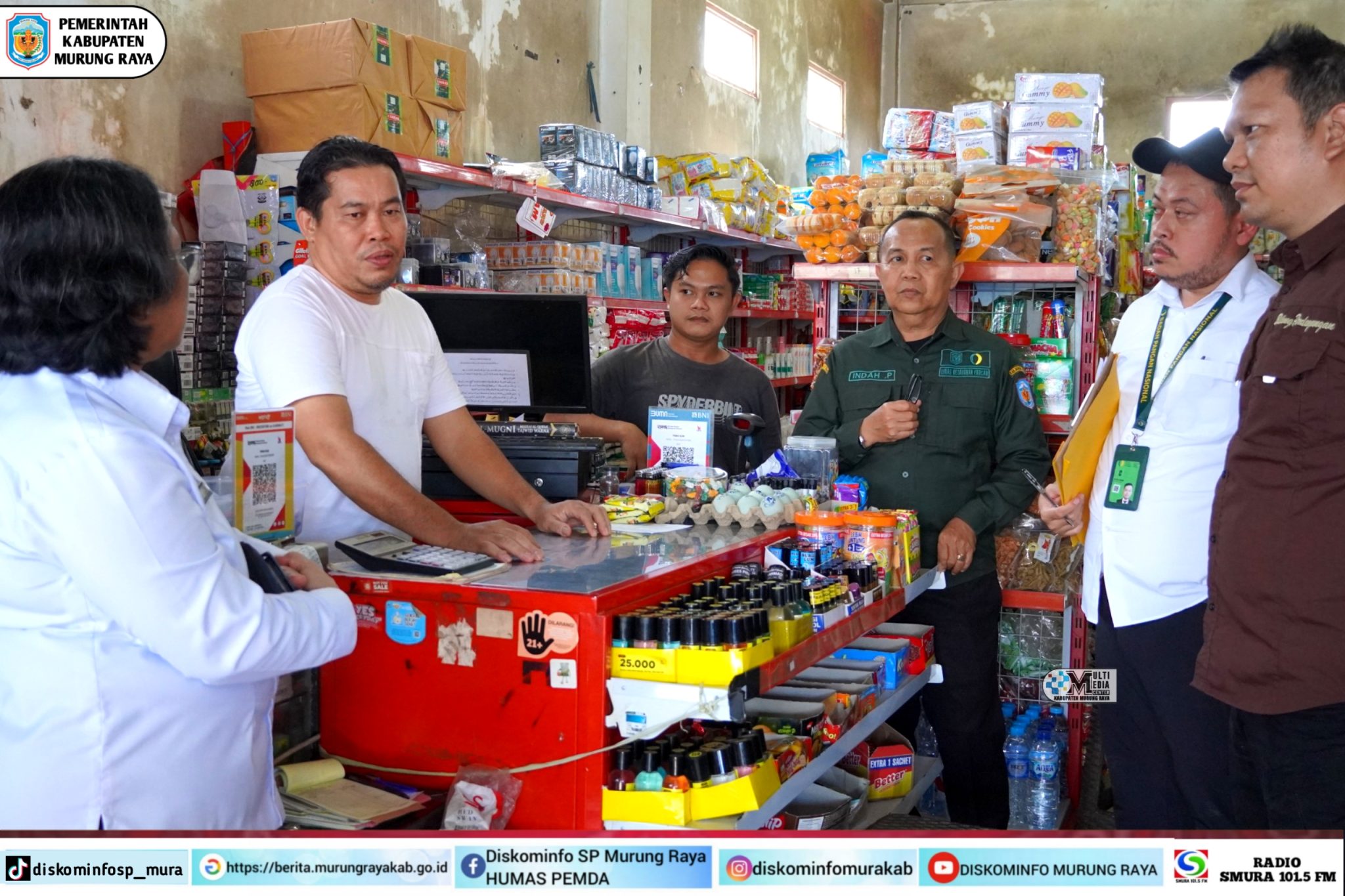 Pemkab Mura Bersama Bapanas Pantau HET Beras Premium
