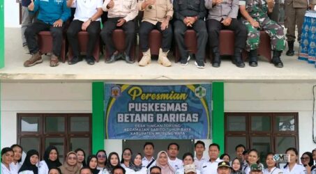 Permudah Akses Layanan Kesehatan, Bupati Resmikan Puskesmas Betang Barigas