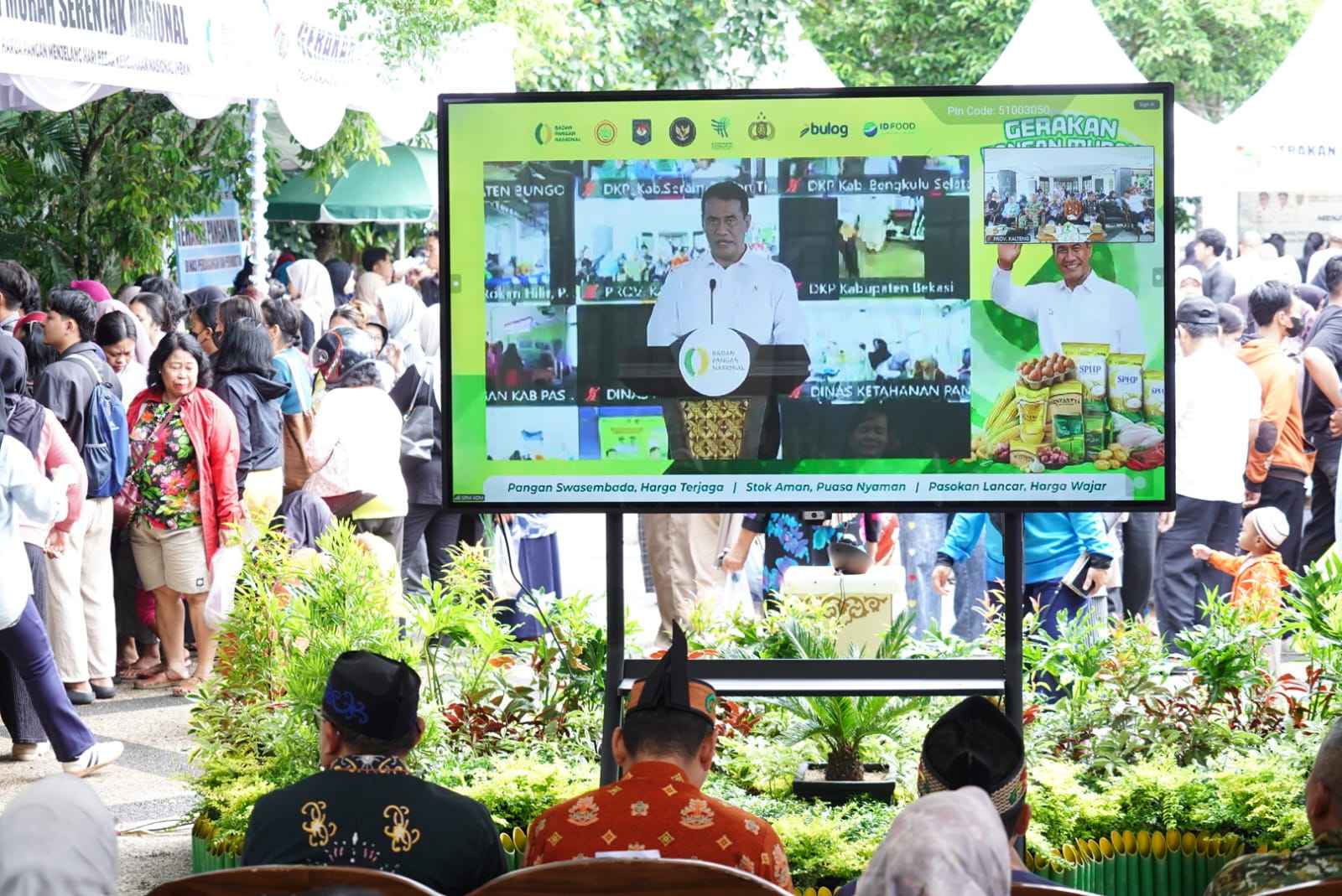 Pemprov Kalteng Ikuti Pembukaan GPM Serentak Nasional 2026, Mentan Tegaskan Harga Pangan Tak Boleh Melebihi HET Jelang HBKN