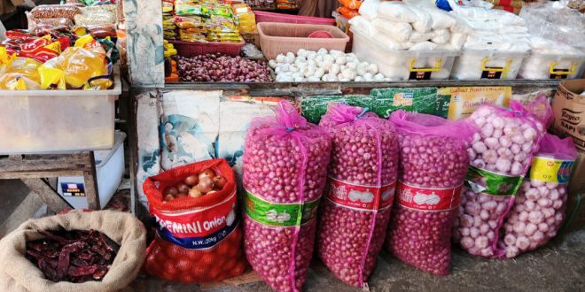 Harga Bapok di Pasar Besar Palangka Raya Terpantau Stabil