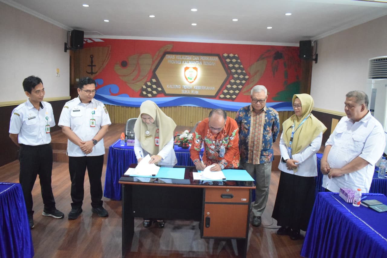 Dislutkan Kalteng Tanda Tangani Perjanjian Kerja Sama dengan Fakultas Pertanian, Kehutanan, dan Perikanan Universitas Palangka Raya