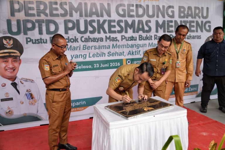 Wali Kota Resmikan Gedung Baru Puskesmas Menteng, Perkuat Layanan Kesehatan Masyarakat