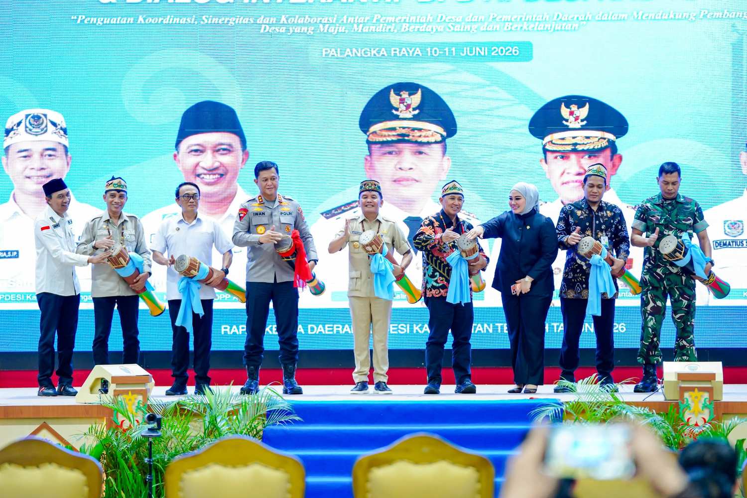 Gubernur Agustiar Sabran Buka Rakerda APDESI Kalteng 2026, Dorong Kemandirian dan Penguatan Ekonomi Desa
