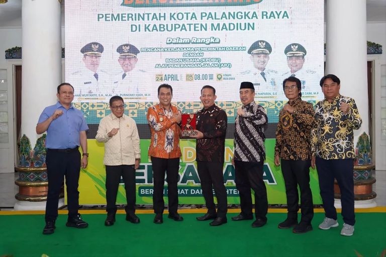 Benchmarking ke Madiun, Pemko Palangka Raya Jajaki Kerja Sama Badan Usaha untuk Lampu Jalan