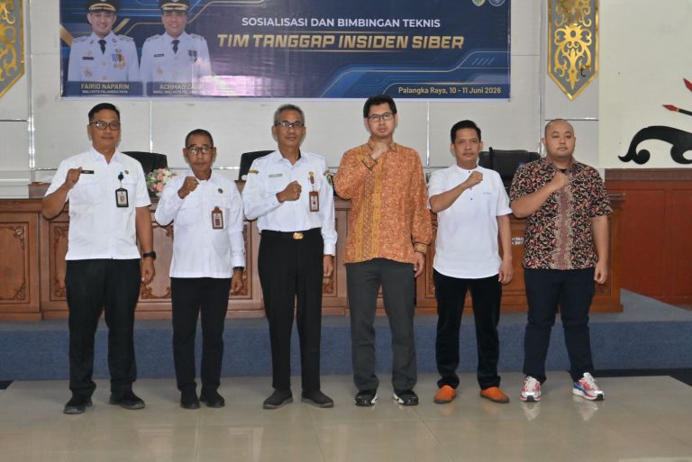 Perkuat Keamanan Data, Diskominfo Palangka Raya Gelar Bimtek Tim Tanggap Insiden Siber