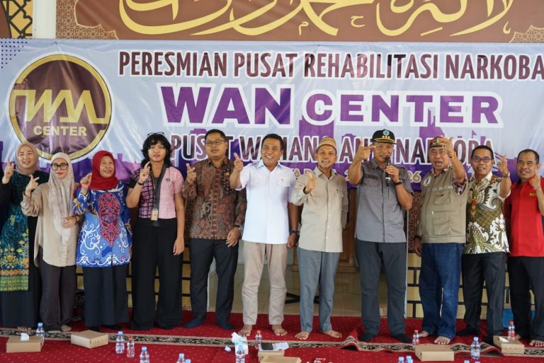 Wakil Wali Kota Palangka Raya Resmikan Pusat Rehabilitasi Narkoba WAN Center