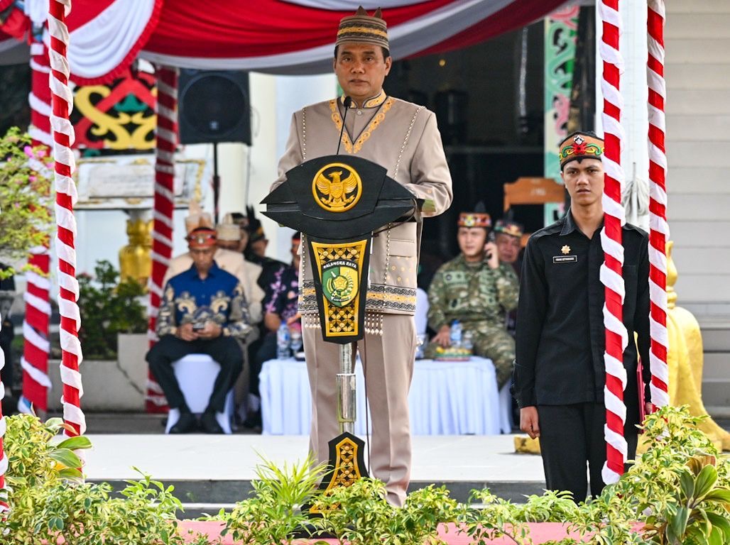 Sampaikan Amanat Gubernur Kalteng, Zaini Ingatkan Ancaman Karhutla dan Penguatan Ketahanan Pangan