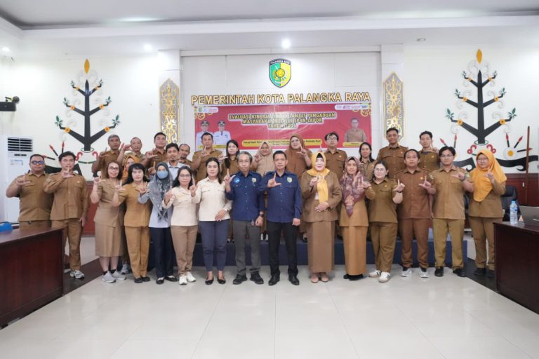 Pemkot Palangka Raya Evaluasi Pengelolaan Layanan Pengaduan SP4N-Lapor