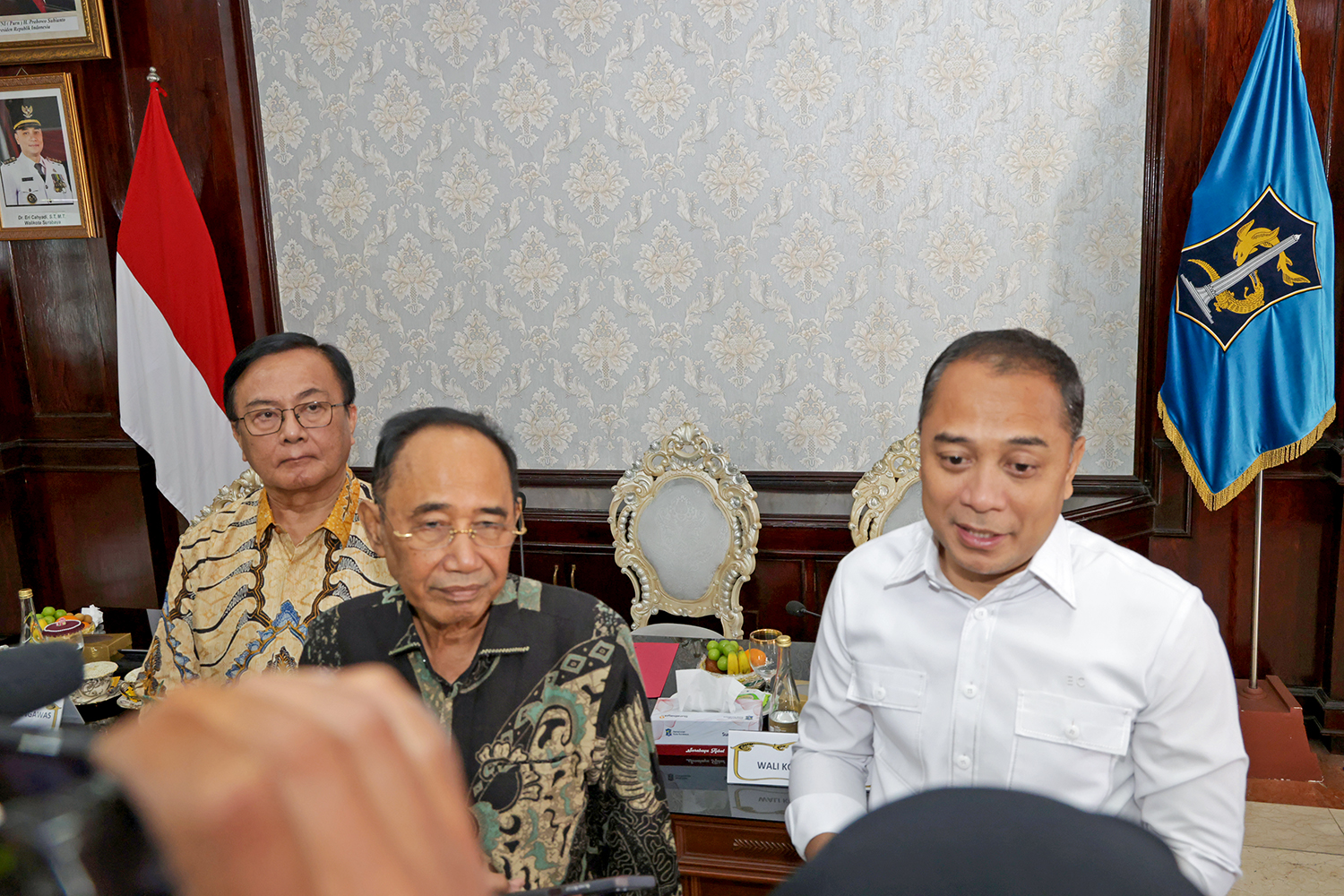 Pemkot Surabaya Sambut Dewan Pengawas KPK, Wali Kota Eri Cahyadi Bahas Optimalisasi Aset Hibah Barang Rampasan