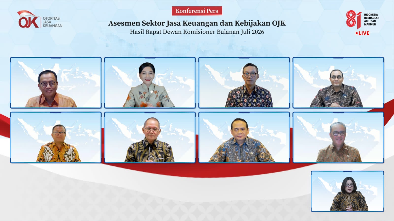 Sektor Jasa Keuangan Stabil, OJK Catat Arus Modal Asing Mulai Berbalik Positif