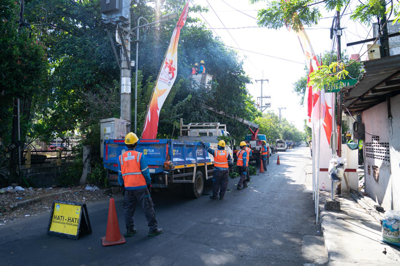 Menjaga Terang Kemerdekaan RI, PLN UP3 Surabaya Selatan KOPI PAIT Untuk Keandalan Pasokan Listrik