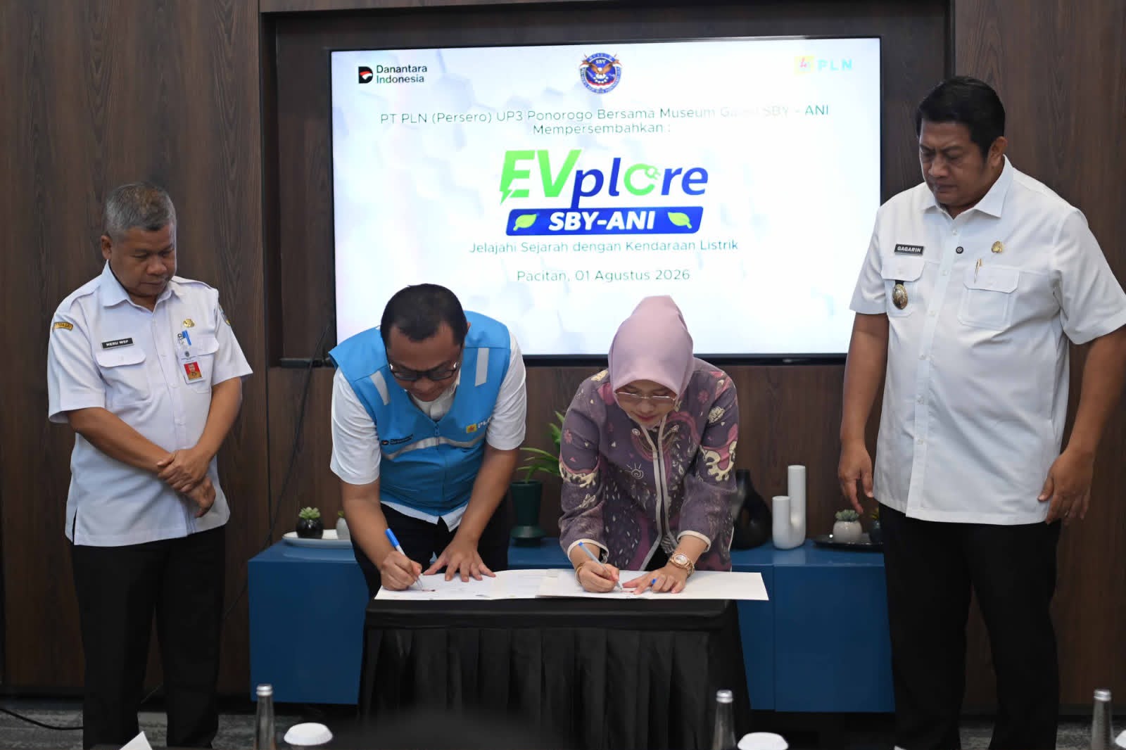 Sambut HUT ke-81 RI, PLN UP3 Ponorogo Luncurkan Program EVplore di Museum & Galeri SBY-Ani