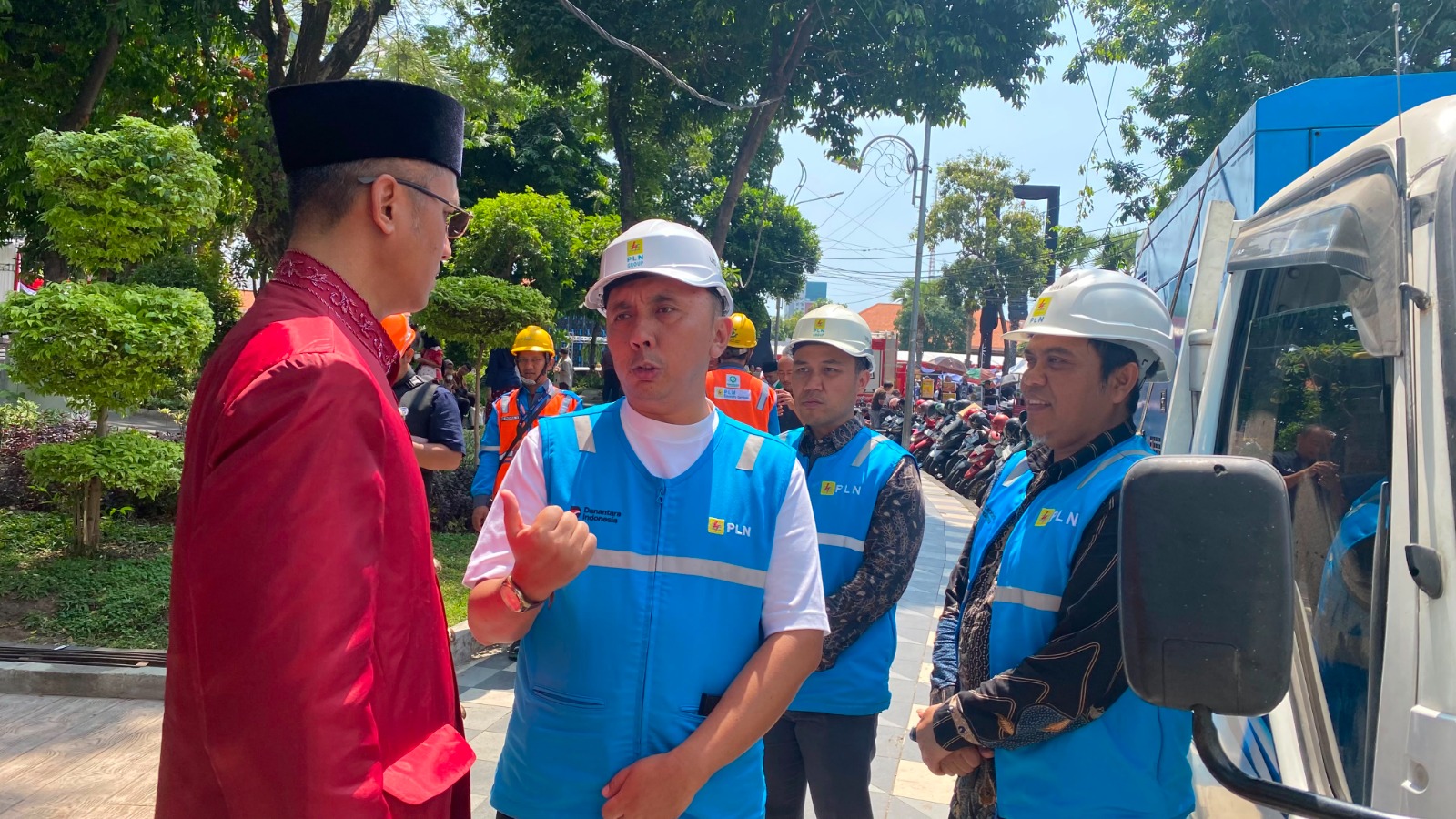 Siaga Keandalan Kelistrikan Sambut Upacara HUT RI ke 81 di Gedung Negara Gahadi, PLN Siapkan Suplai, Personel dan Kelengkapan Kelistrikan SecaraEl Maksimal