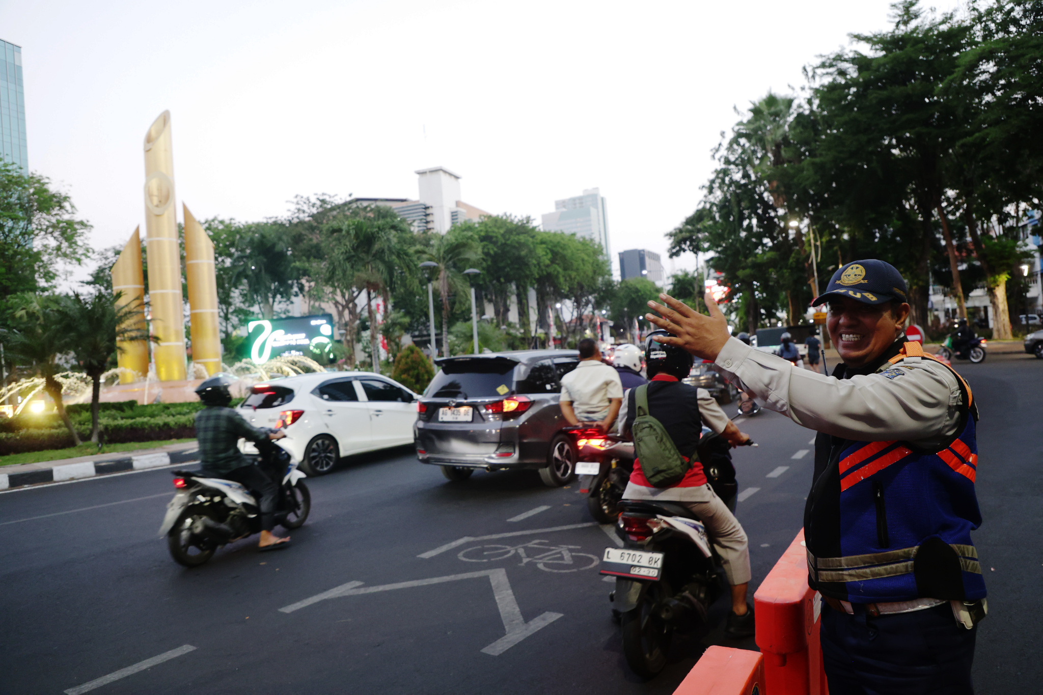 Pemkot Surabaya Uji Coba Balik Arah Embong Gayam-Sawo, Antisipasi Risiko Kecelakaan