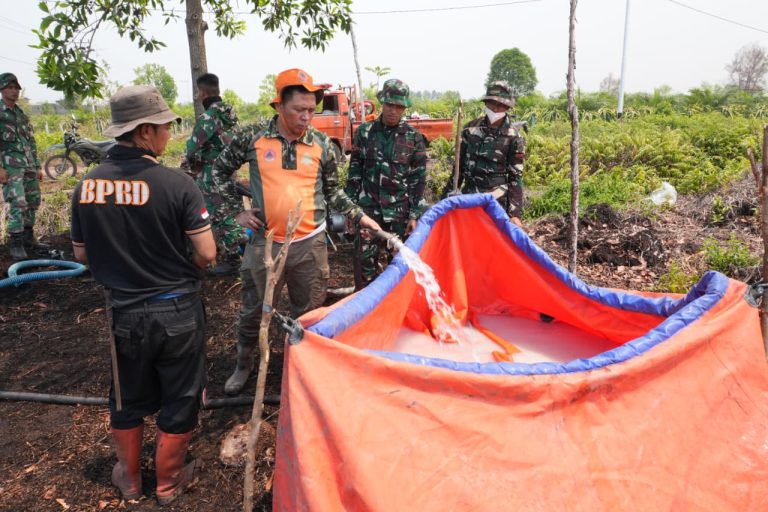 BPBD Palangka Raya Perkuat Penanganan Karhutla di Jalan Tabat Kalsa